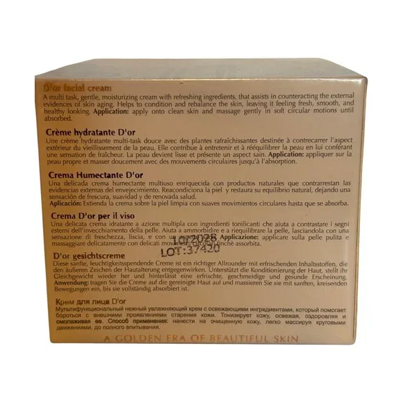 Gold Elements D'Or Facial Cream 50 ml/ 1.7 Fl oz Sealed NIB - Picture 2 of 4